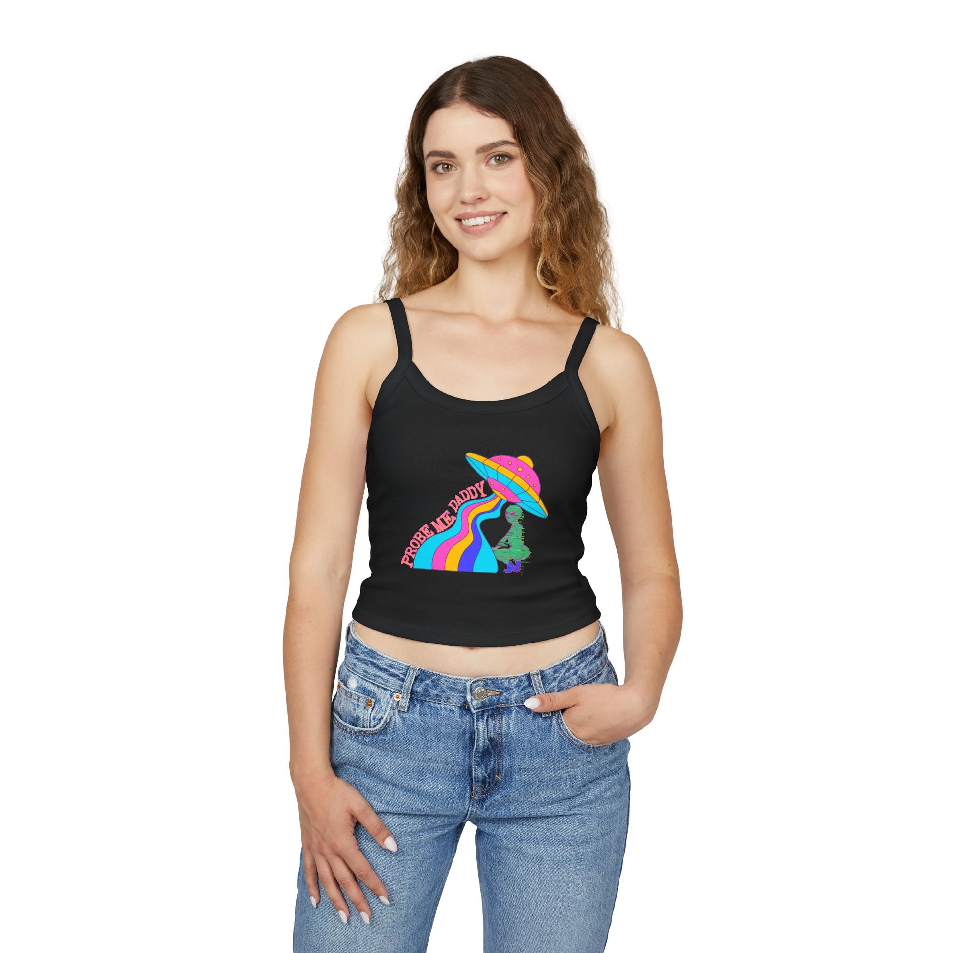 Probe Me - Women's Spaghetti Strap Tank Top