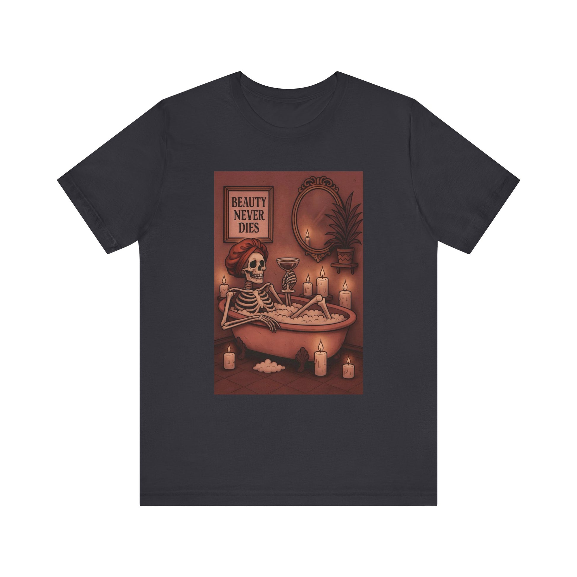 Beauty Never Dies Skelly, Unisex Tee