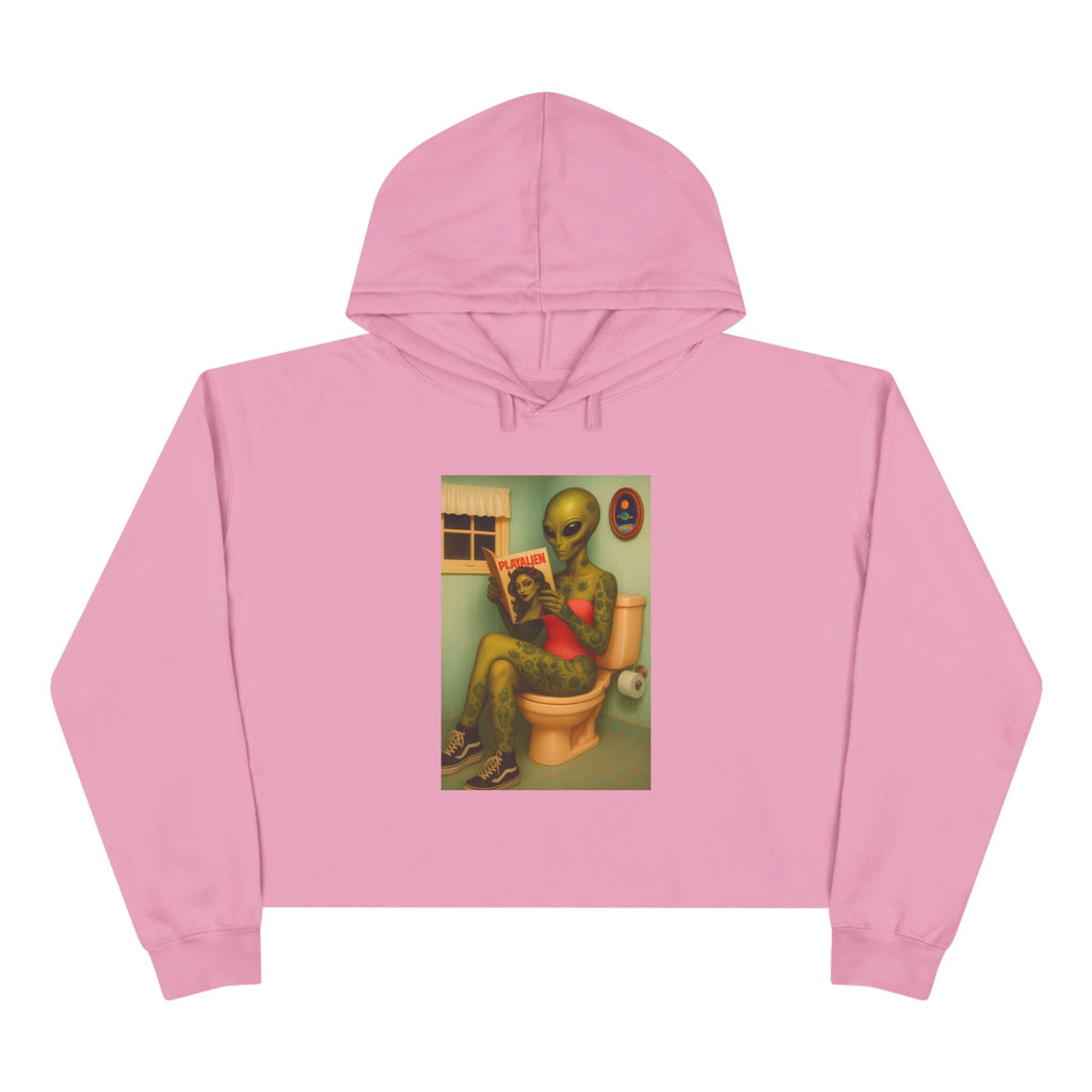 PlayAlien Crop Hoodie