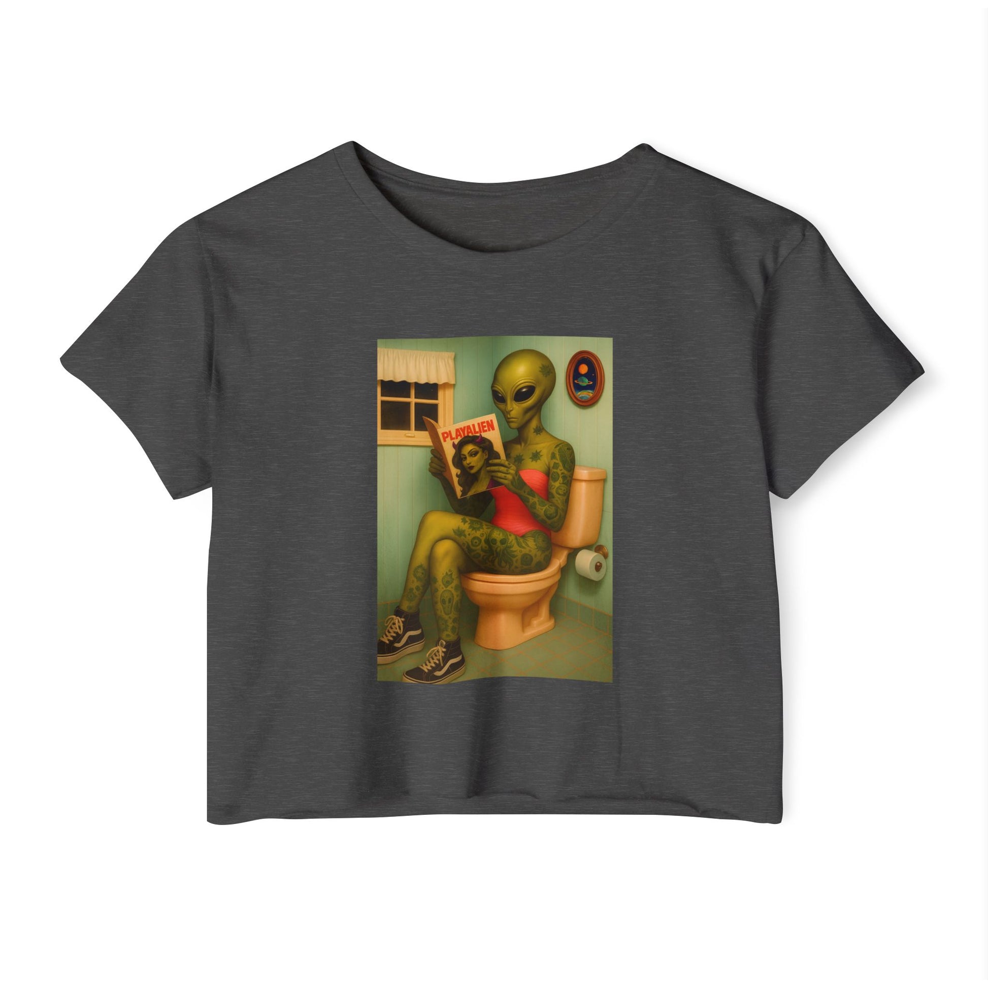 PlayAlien Women's Festival Crop Top