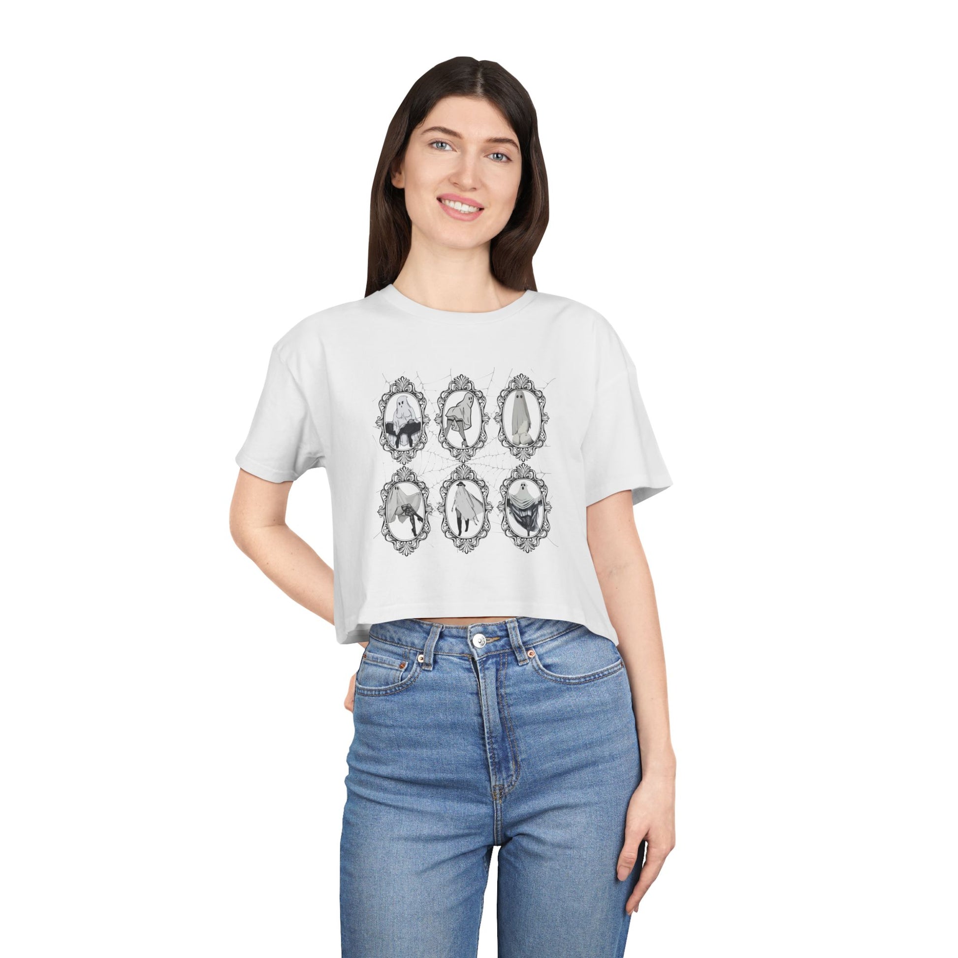 Sexy Ghosties - Crop Tee