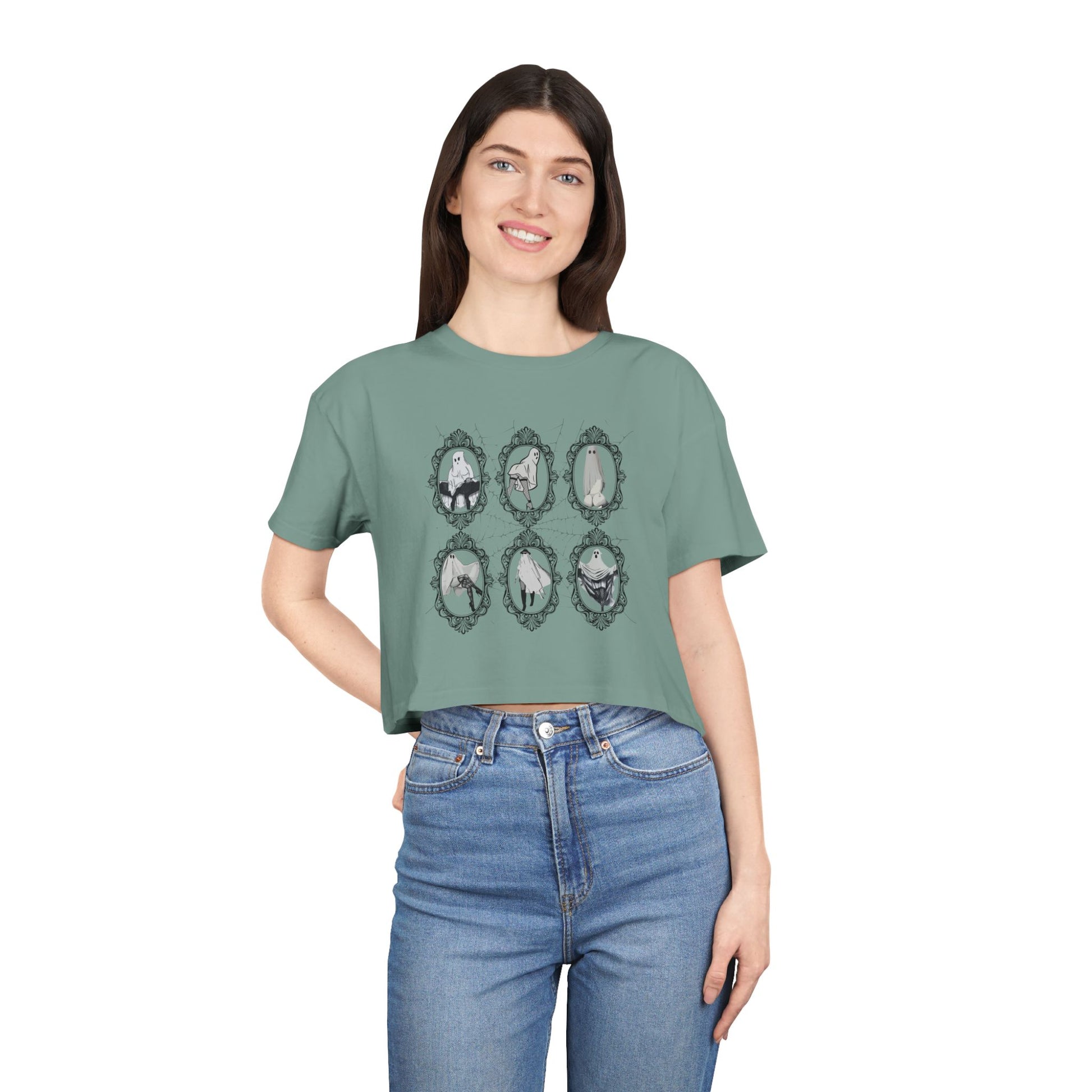 Sexy Ghosties - Crop Tee