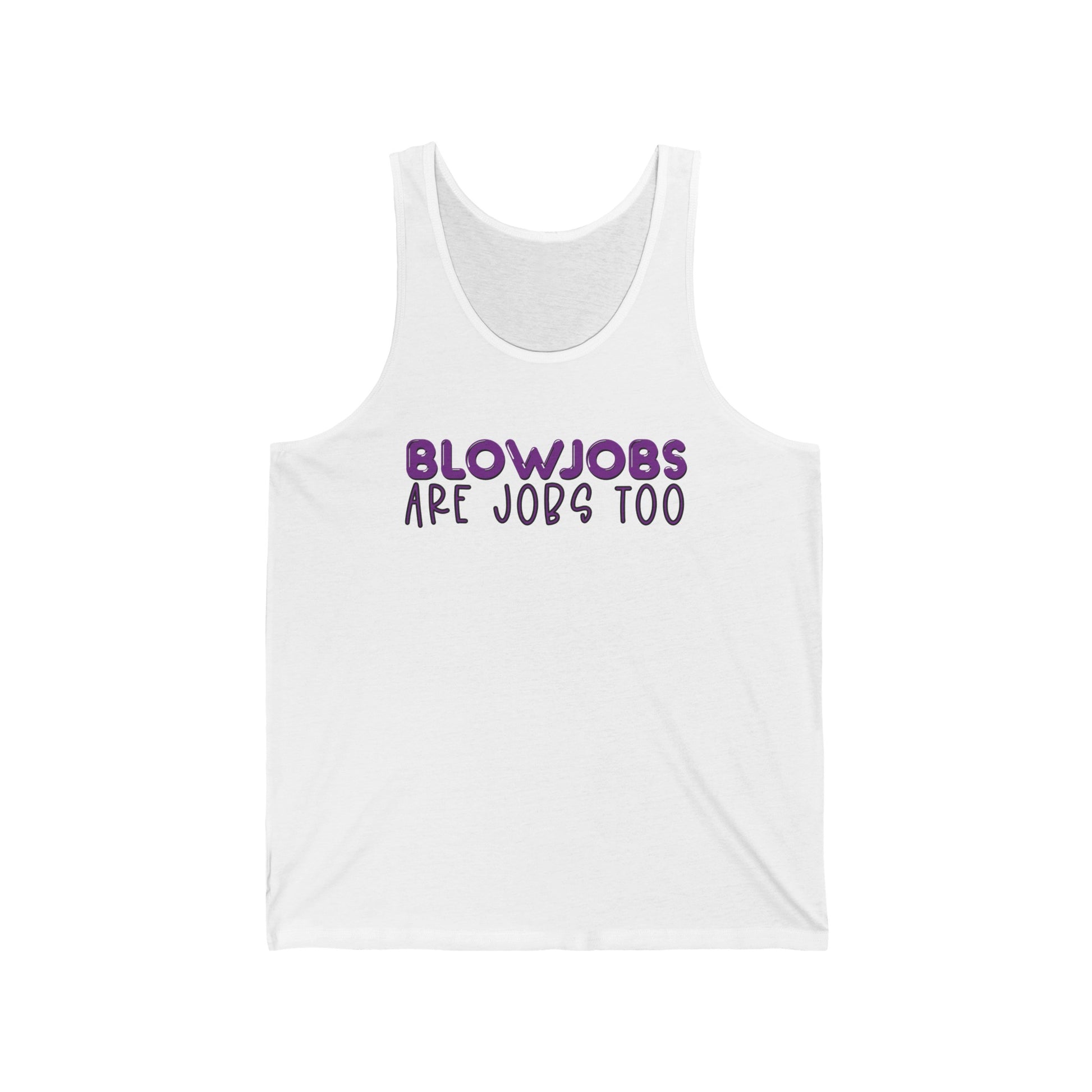 BJs are Jobs too - Unisex Jersey Tank