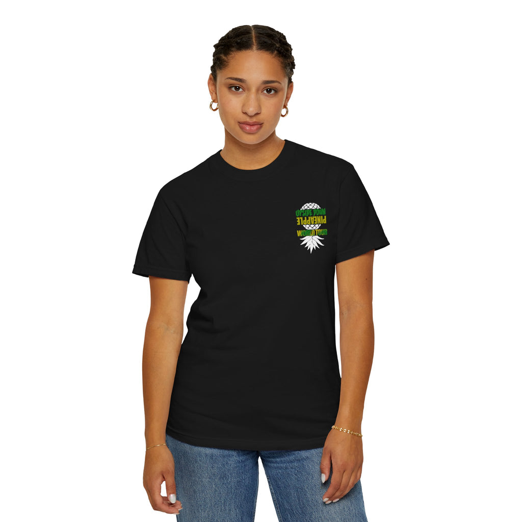 Upside Down Pineapple World Tour - Unisex T-Shirt