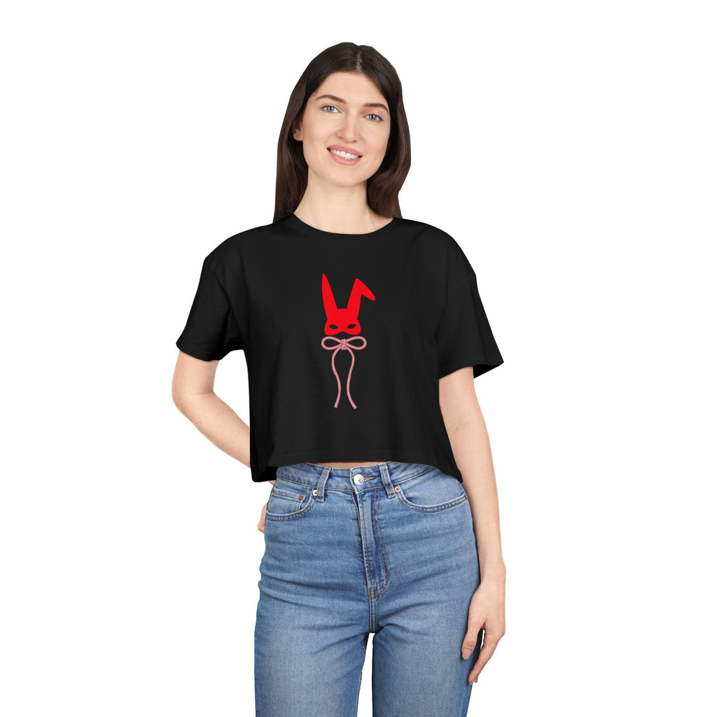 Rope Bunny - Women's Cropped Tee