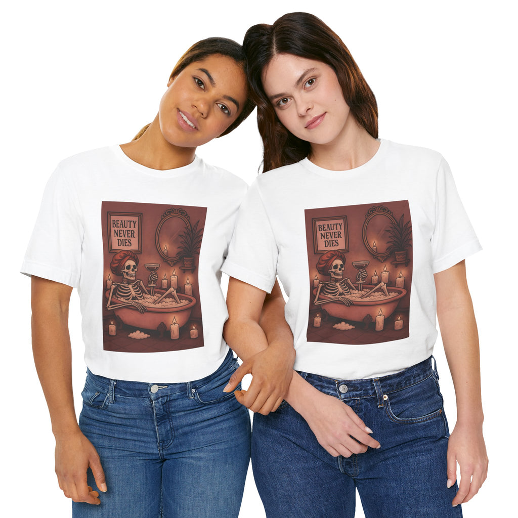 Beauty Never Dies Skelly, Unisex Tee