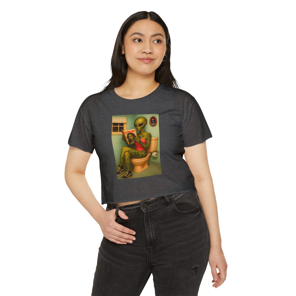 PlayAlien Women's Festival Crop Top
