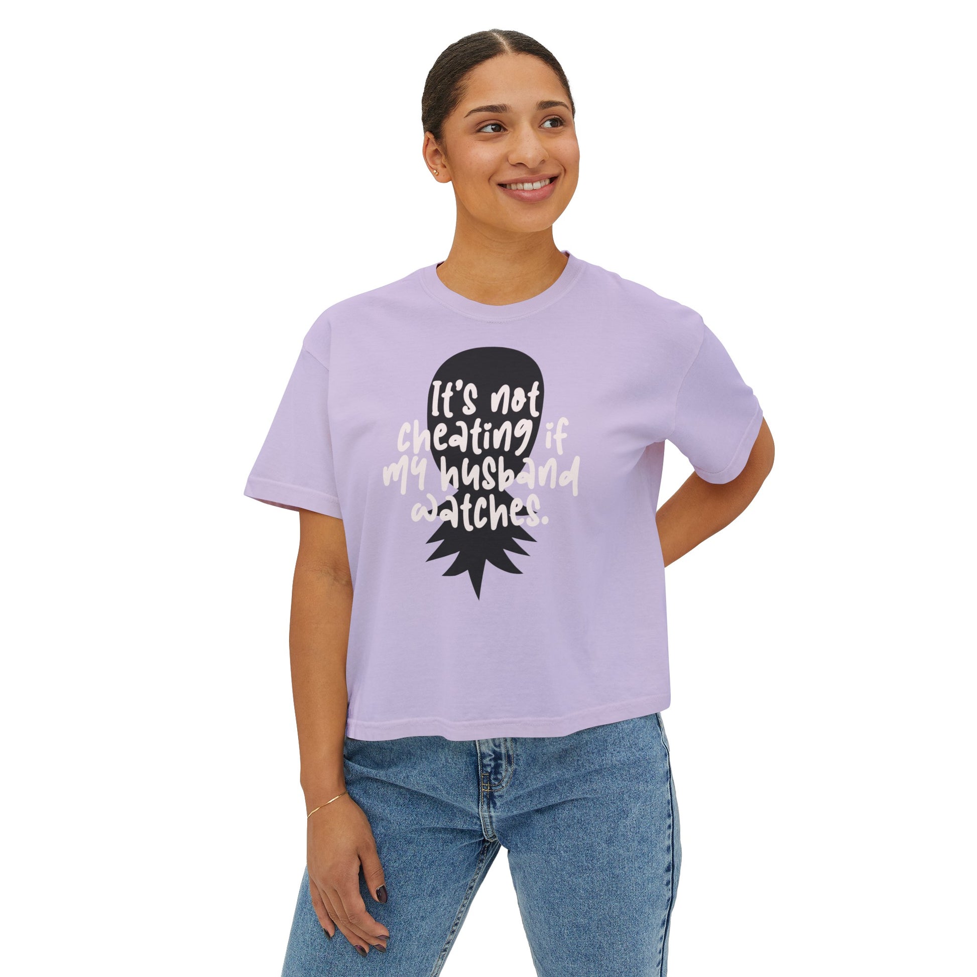 Not Cheating - Women's Boxy Tee
