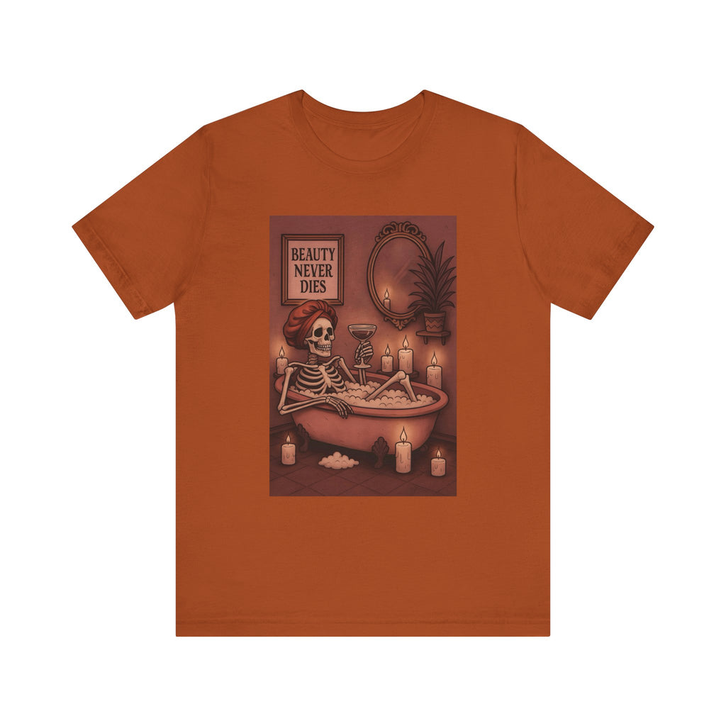 Beauty Never Dies Skelly, Unisex Tee