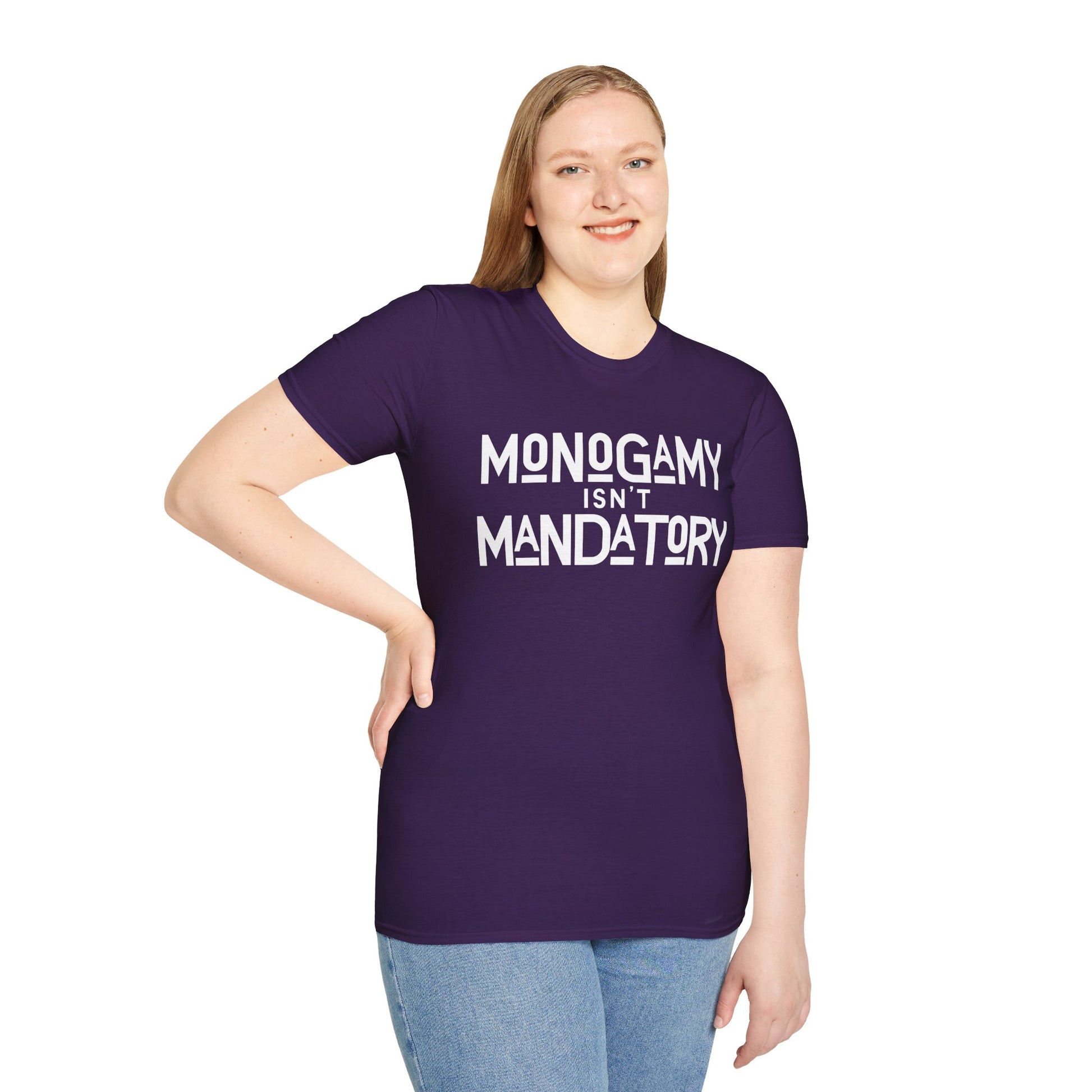 Monogamy Isn't Mandatory Unisex Tee