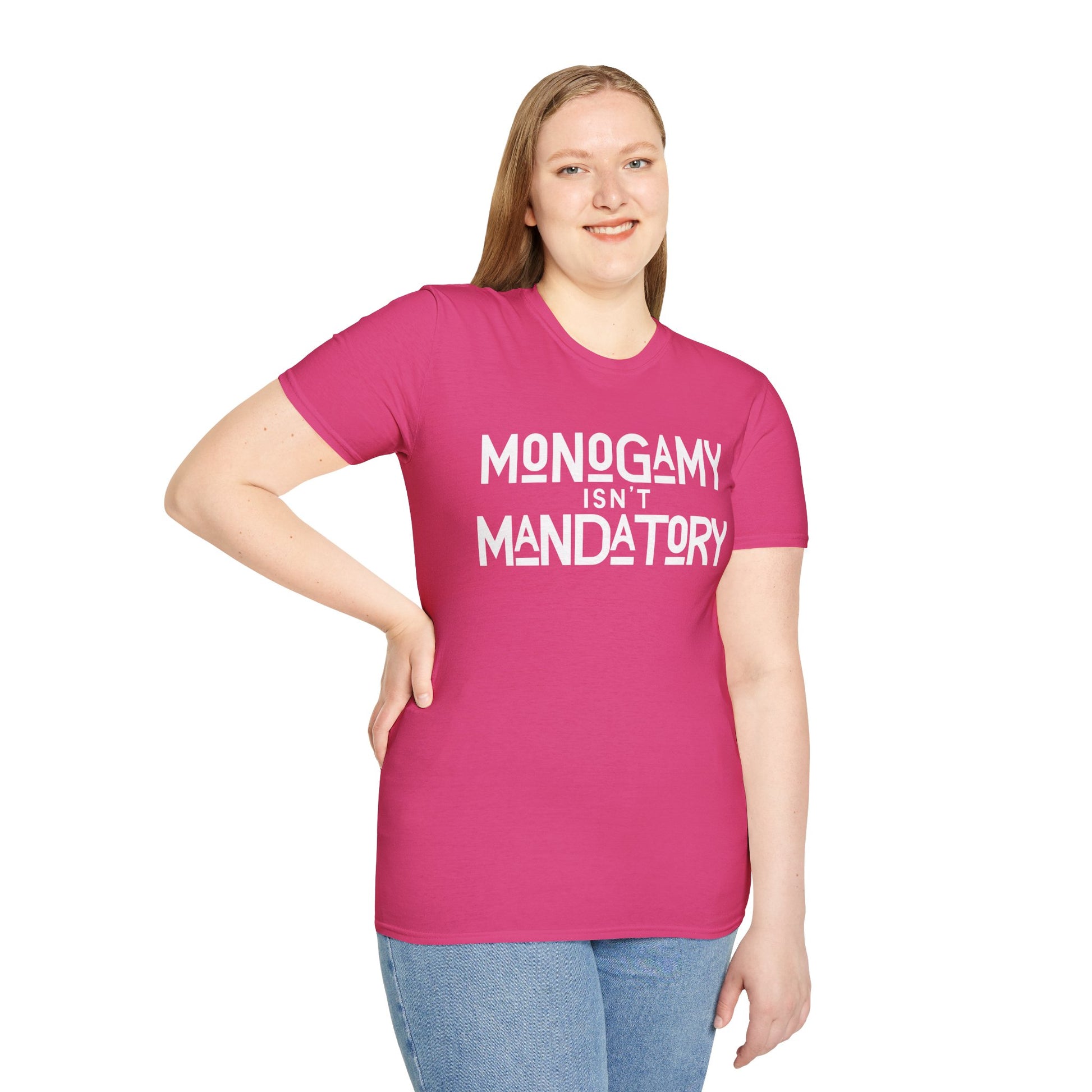Monogamy Isn't Mandatory Unisex Tee