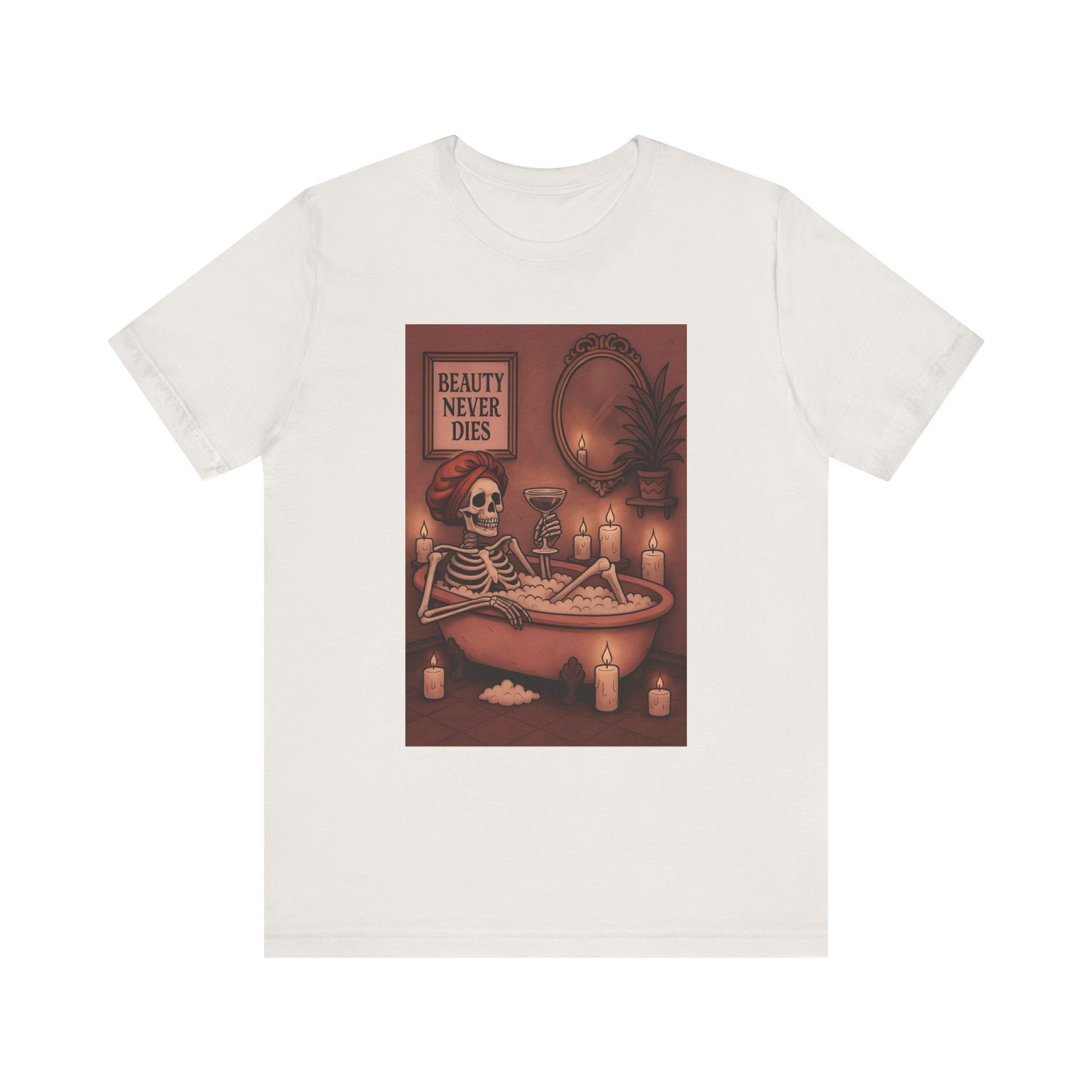 Beauty Never Dies Skelly, Unisex Tee