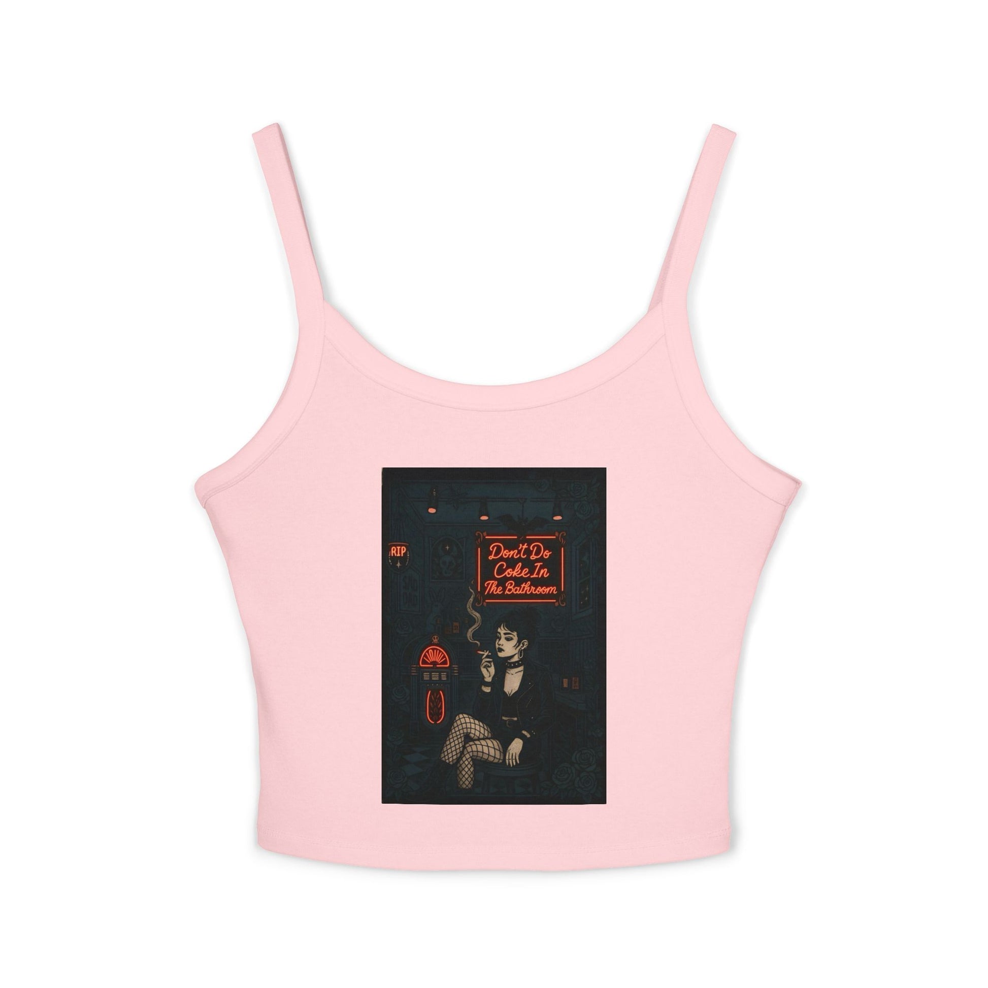 Alt Girl Arsthetic Spaghetti Strap Tank Top