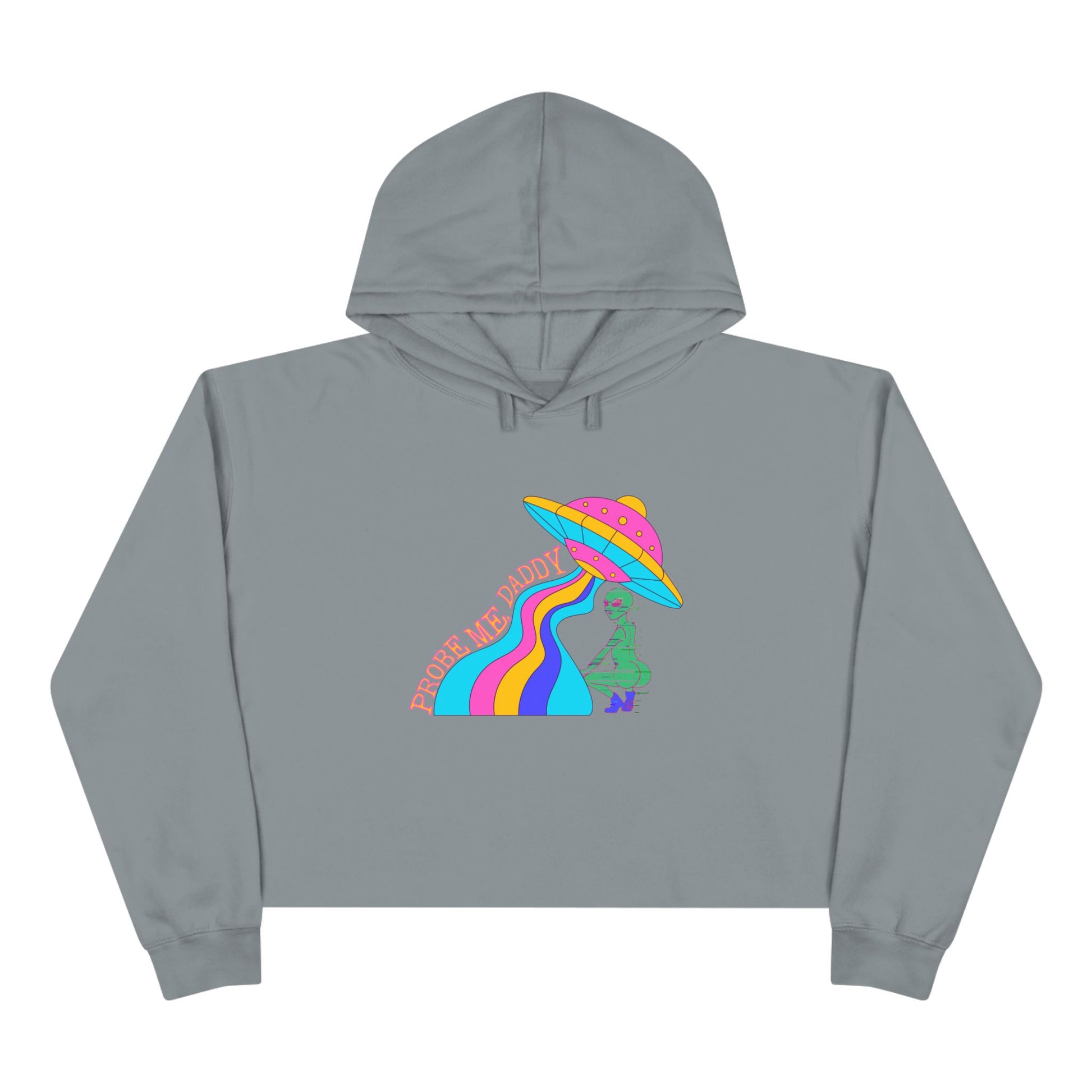 Probe Me - Crop Hoodie