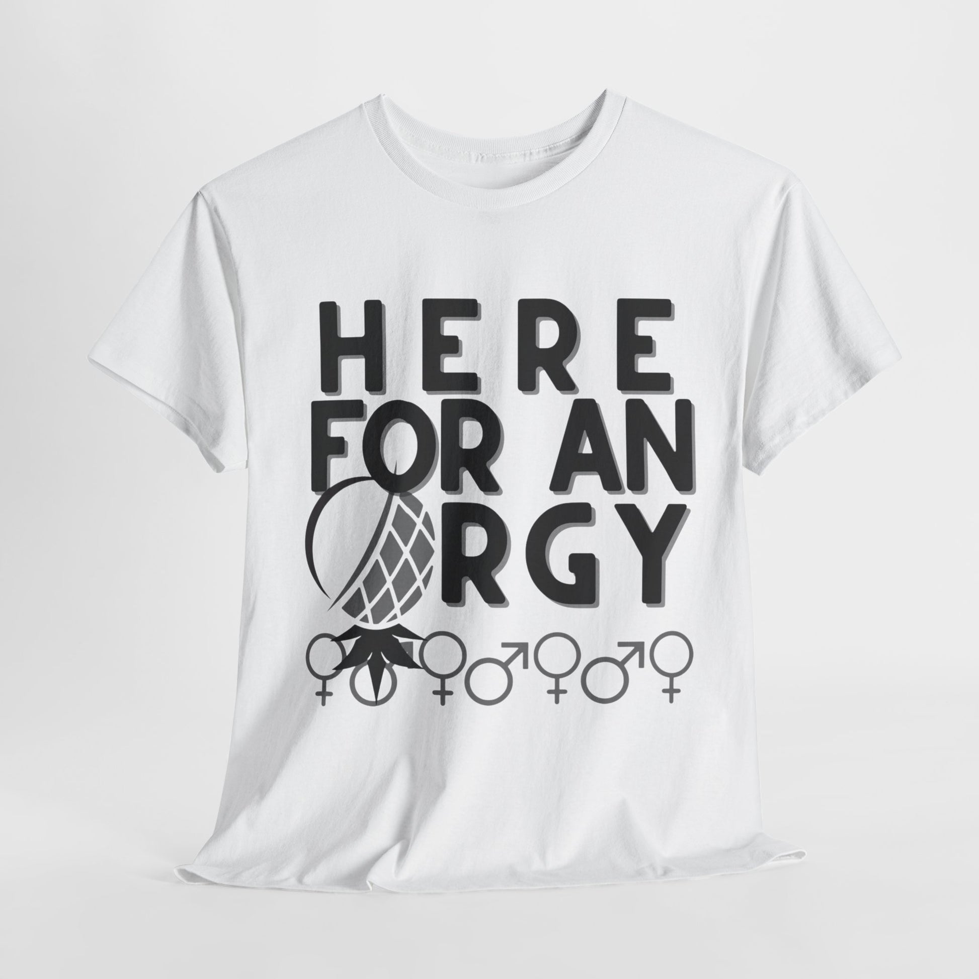 Here for an O R G Y - Unisex Heavy Cotton Tee