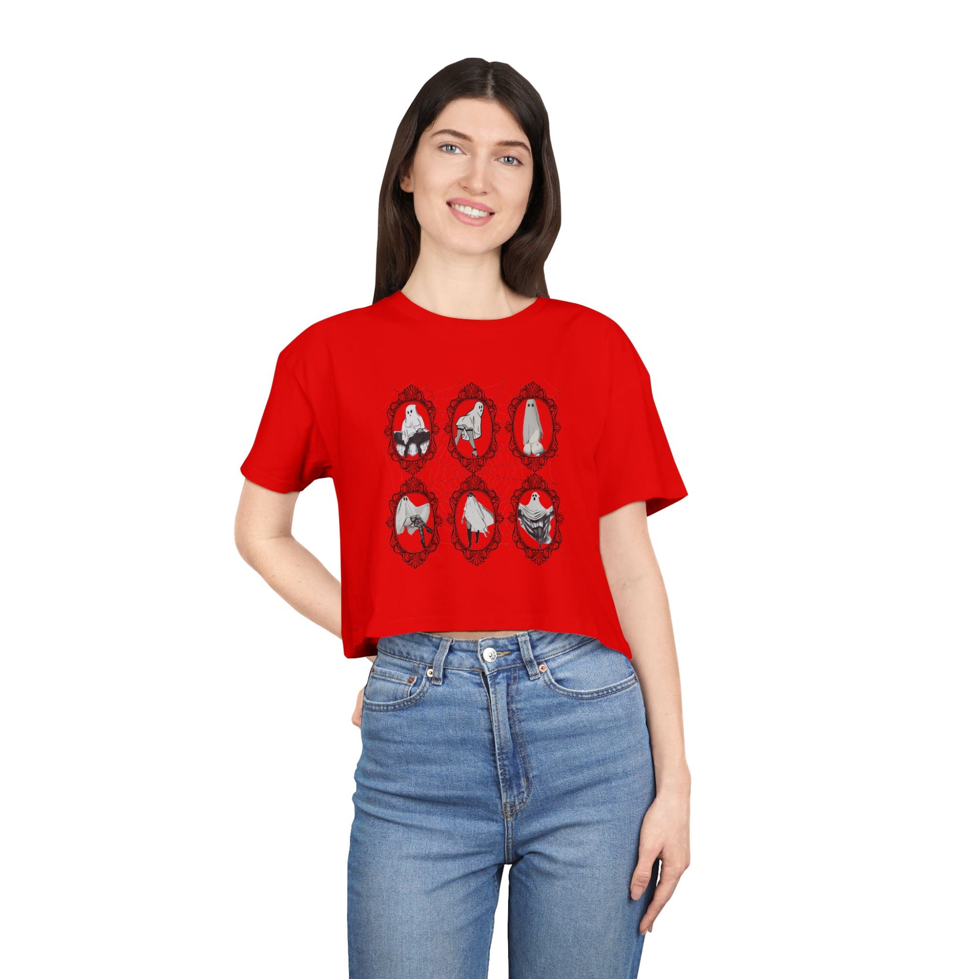 Sexy Ghosties - Crop Tee