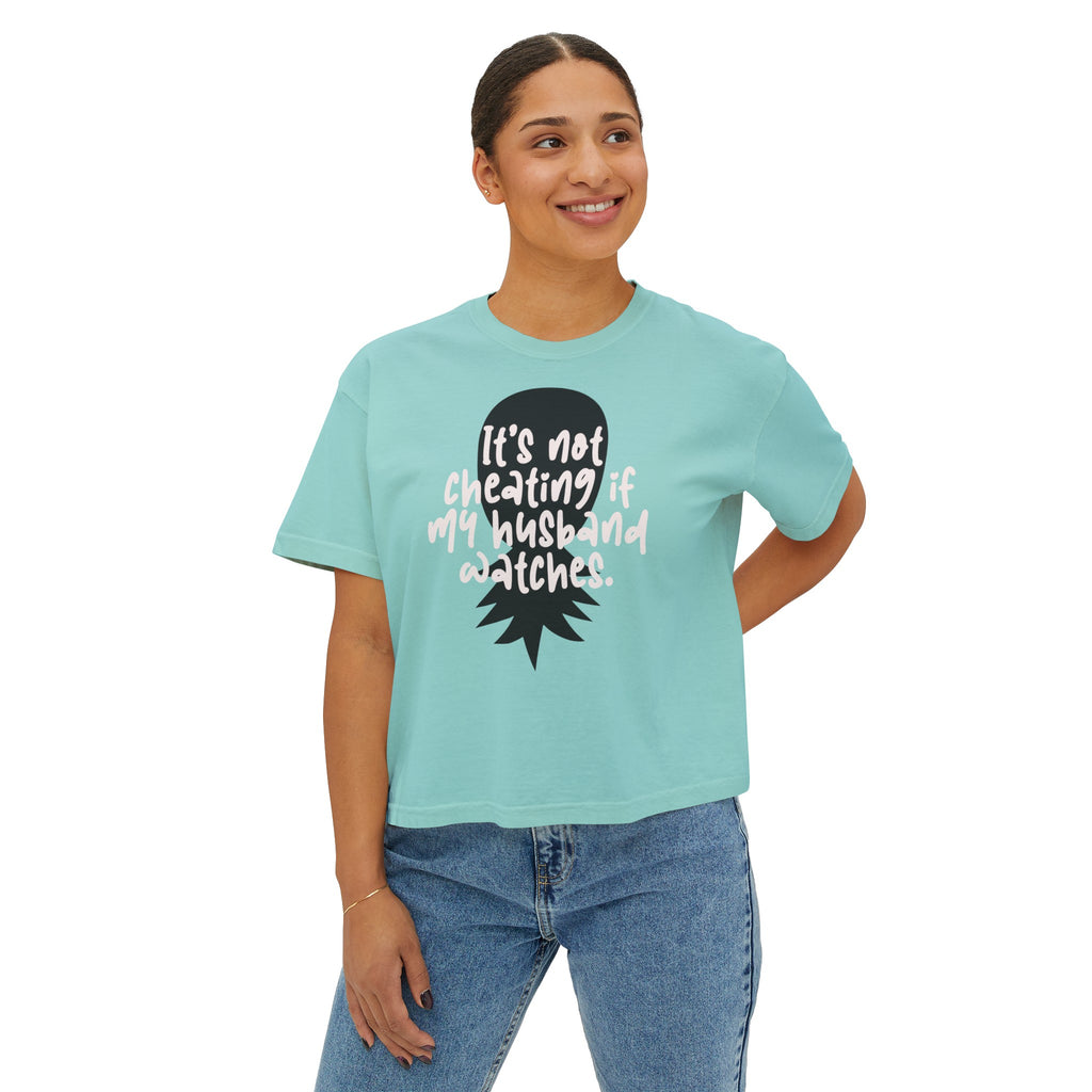 Not Cheating - Women's Boxy Tee