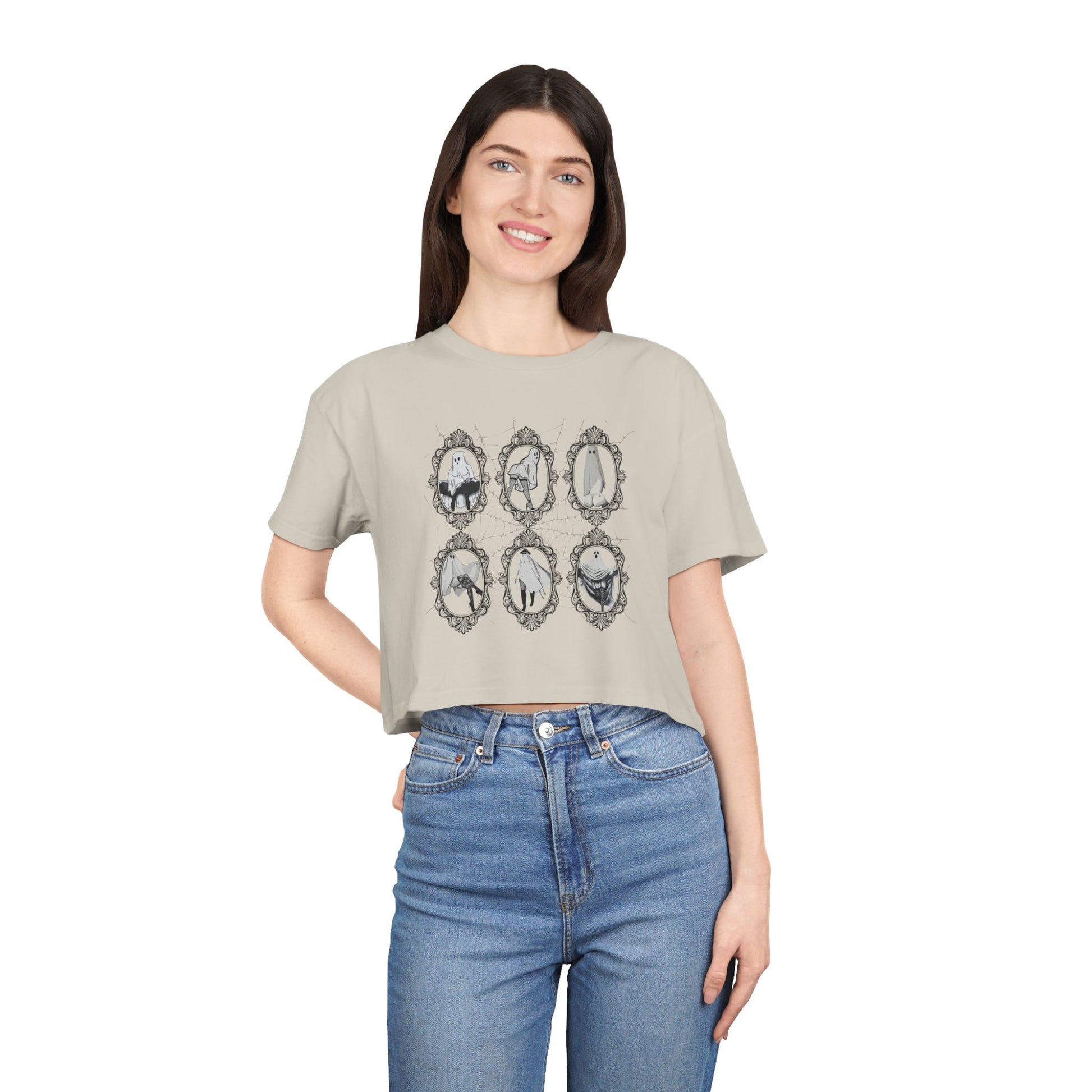 Sexy Ghosties - Crop Tee