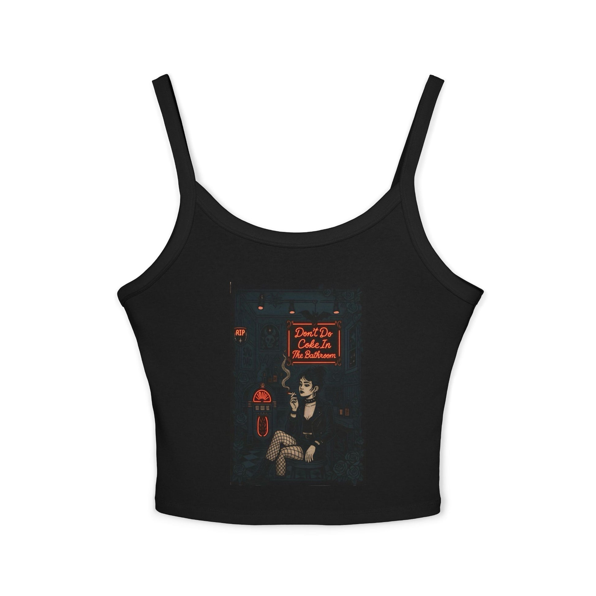 Alt Girl Arsthetic Spaghetti Strap Tank Top