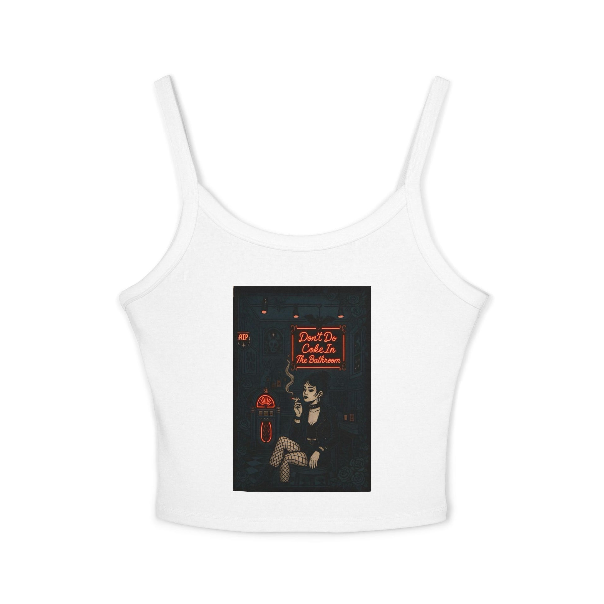 Alt Girl Arsthetic Spaghetti Strap Tank Top