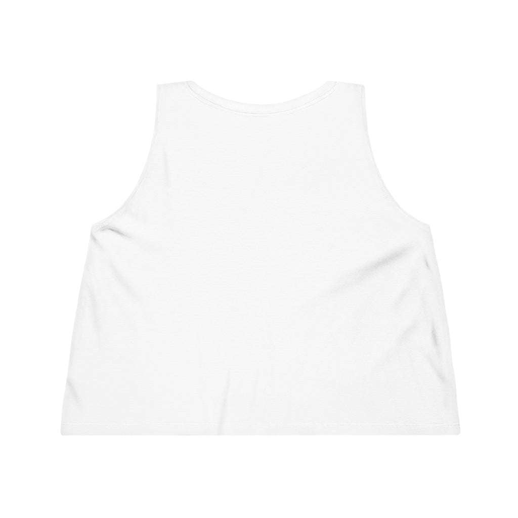 Swinging Floral Pineapple Women's Dancer Cropped Tank Top